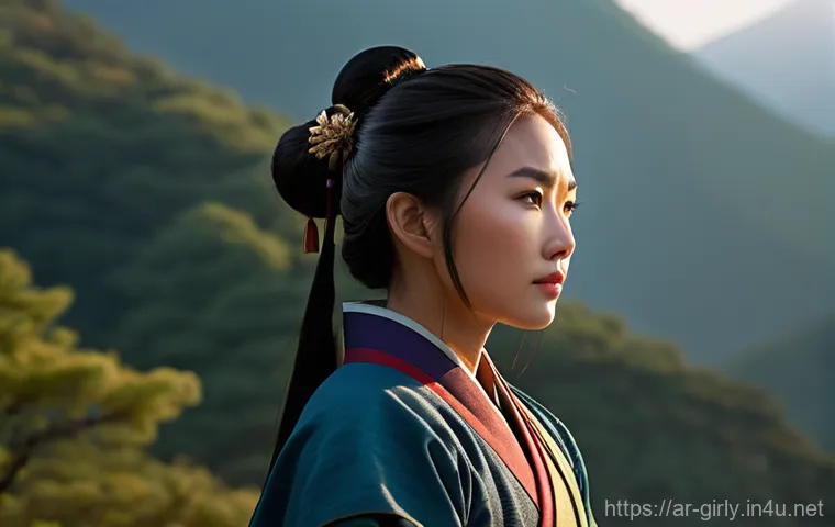 디즈니 공주 시리즈 별 특징 - Image Prompt 1: Mulan - The Courageous Warrior**