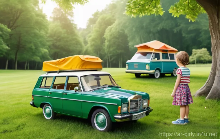 캠핑카 장난감 어린이 모험 스토리 소개 - **Prompt 1: Indoor Imaginative Camping Adventure**
    "A wide-angle shot of a joyful 5-year-old chi...